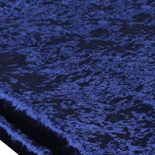 tissu velours Tissu D'ameublement Coussin En Molleton Tissu Polaire 59 Pouces De Large Respirant Et Confortable Pour Le Canapé, Le Rideau, L'artisanat, La Mode (Bleu Royal)(Size:1.5*14M/4.9*46FT)