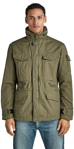 G Star RAW Vadderad fältjacka för män, Grön (shadow olive D21995-D191-B230), XXL