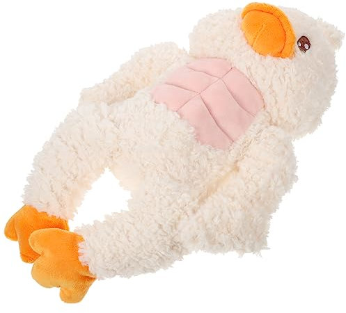 VICASKY Frosch -plüschtier-Ente Plüsch-entenspielzeug Süßes Entenpuppenspielzeug Verschleißfestes Stofftier Ente Stofftier Clown Plüschpuppe Kind Pp-Baumwolle Hässlich