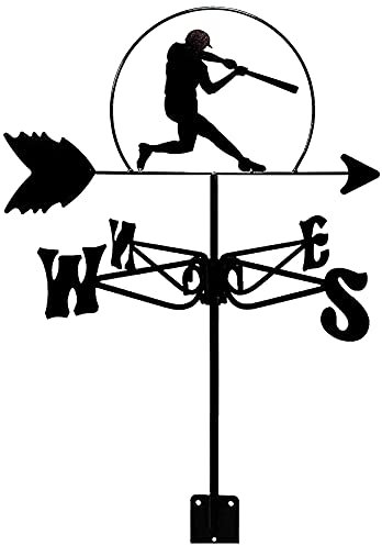 Wetterfahne mit Wildschwein-Motiv, Windfahne, Wetterhahn, Messwerkzeuge, Edelstahl, langlebig, Bauernhofszene, Windanzeiger, schwarzer Satin für den Innenhof, Garten, Außenbereich