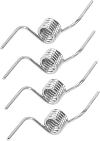 FUNOMOCYA 4pcs Refrigerator Door Spring Mechanism Fridge Divider Spring Replacement Sturdy Repair Part for