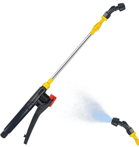 Lancia per irrigazione lancia per irrigazione telescopica in acciaio inossidabile da 17, 7-31, 5 ugello per tubo flessibile ad alta pressione per la pulizia ugello curvo semplice