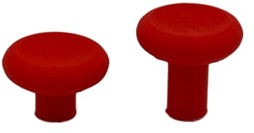 THLMT 2 unidades de tapa de joystick para consola de juegos portátil para Legion Go, módulos de agarre para pulgar de joystick de mando de juegos, recambio para carcasa de joystick (rojo)