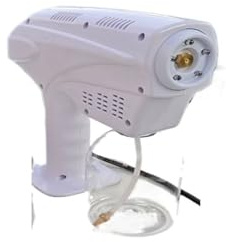 POOIQX 500 ml elektrisches ULV-Sprührät, tragbare Blaulicht-Nebelmaschine, Haar-Dampfspritzpistolen, Nebelmaschine