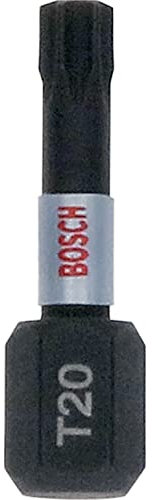 Bosch Impact Control Torsion Torx Schraubendreher-Bits T20, 25 mm, 25 Stück