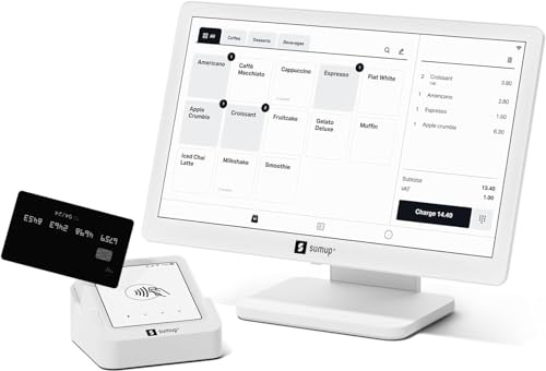 SumUp POS Lite + Solo Bundle – Mobiles Kassensystem + Terminal für EC-/Karten & kontaktlose Zahlungen – Keine Monatsgebühren