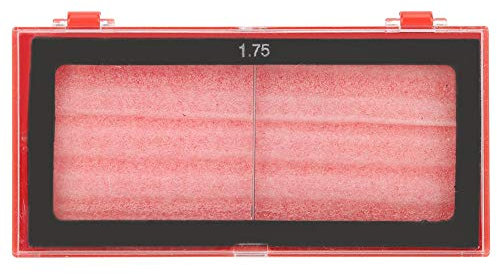 Fafeicy Lupa de Vidrio para Soldar con Protección Ocular, 1.75 Dioptría, Tamaño 5x4cm, Espesor 3mm, Lente de Aumento Soldadura