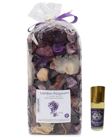Pot-pourri London avec fleur et parfum, saveur lavande