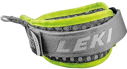LEKI Trigger S Vertical 2.0 Strap Mesh, lightgrey-Neonyellow