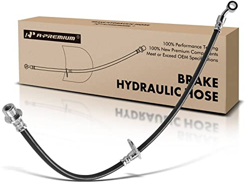 A-Premium Front Passenger Brake Hydraulic Hose Compatible with Select Honda and Acura Models - Civic 2012-2015, ILX 2013-2015 - Replace# 01464TX6A01