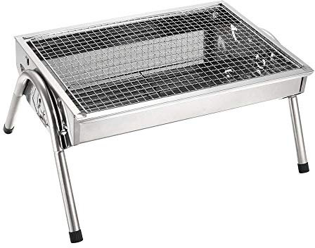 Barbecue Tragbarer Leichter einfacher Holzkohlegrill Perfekter Premium-BBQ-Grill für Outdoor-Camper-Barbecue