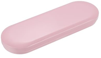 QUARKZMAN Metallblechdosen, 6,9x2,4x0,7 Zoll, rosa rechteckige leere Scharnierdosen, Organizer für Stifte und Make-up-Pinsel