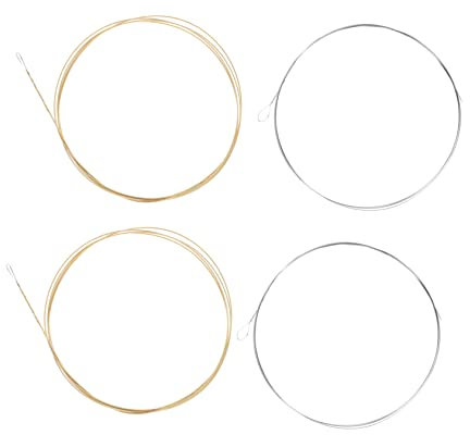 HEMOTON 1satz Saiten Stahl-banjo-saiten Für Professionelle Musiker Hochwertige Banjo-zubehörteile Für Bessere Klänge Und Spielbarkeit Saitige