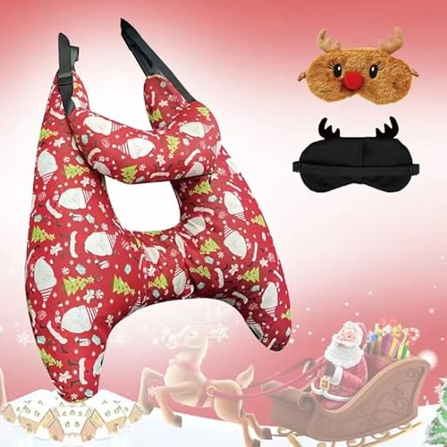 Car Pillow for Kids, Car Neck Head Support Cushion Set,Travel car seat Safety Pillow,h Shape car Sleeping Pillow Kids,Pillow case can be Disassembled and Washed (H)