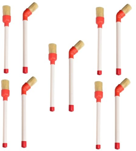 SEWOART 5 Juegos De Cepillos para Limpiar Llantas De Coche Cepillos De Grasa para Neumáticos 2 Unidades X 5