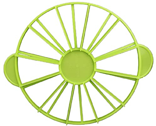 Lot de 10 emporte-pièces pour la maison, 10/12 pièces, emporte-pièce rond égal, marqueur de portions égales, outil de cuisson vert