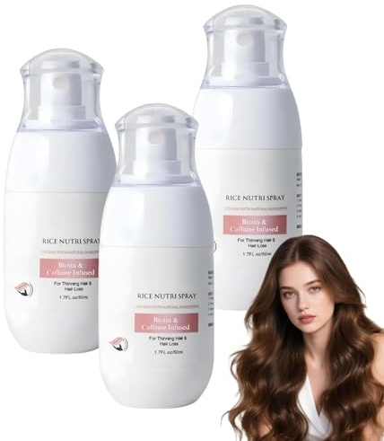 Anti-Haarverlust-Spray, Reiswasser Haare, Natürliche Nahrhafte Inhaltsstoffe, Haarwuchs-Spray Gegen Dünner Werdendes Haar und Haarausfall, Pflegen Sie Die Kopfhaut und Die Haarfollikel (3)