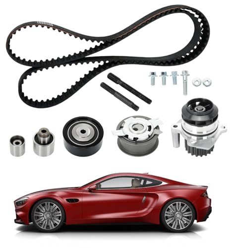 Zahnriemen mit Wasserpumpe Kompatibel mit Audi Seat Skoda VW, Ersatzteilnummer des Zahnriemen - CT1139WP6