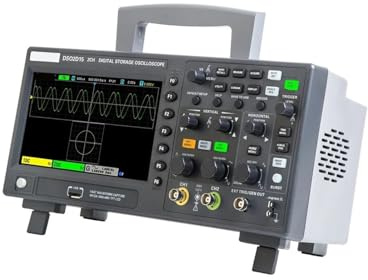 Digital Oscilloscope O2C10 O2D15 Dual Channel 100MHz to 150MHz 1GS/s FFT + Decoder + 25MHz Signal Generator(DSO2C15)