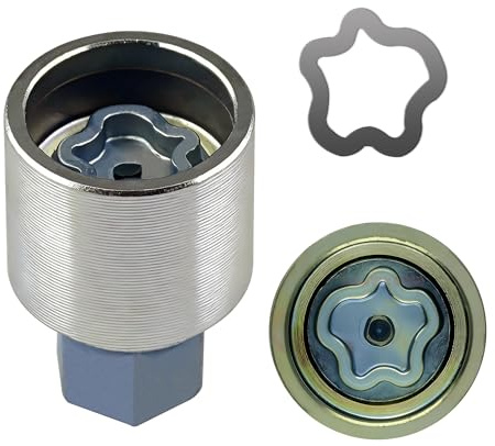 #A/801 for Audi Wheel Locking nut Key Compatible with Audi A3 A4 A5 A6 A8 Q3 Q5 Q7 Wheel Lock Key,Anti-Theft Lug Nut Removal Tool