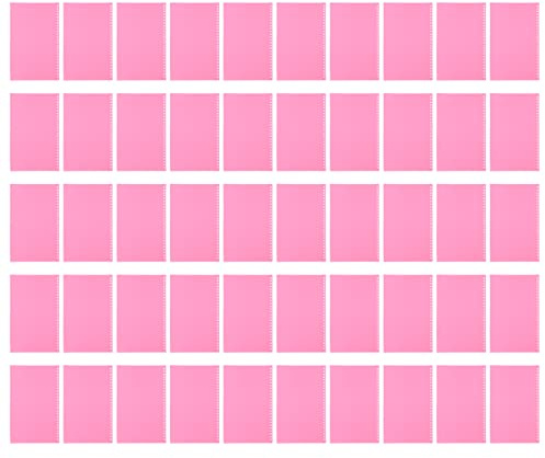 Copripagine Traslucido Opaco B5, 50 Pezzi, Bianco, Copertura Impermeabile in PP Flessibile - Resistente e Leggero, Facile da Usare, Ideale per Presentazioni e Rilegature (Rossa)