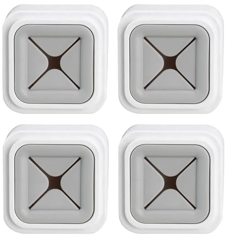 4Pcs Self Adhesive Wall Mounted Towel Holder for Bathroom