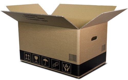 SCATOLE TRASLOCO 20 PZ CM. 60X40X35 CARTONE COLORE AVANA DOPPIA ONDA