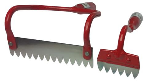 Polar 6000 und 6002 Garden-Shark 14 + 6 Zähne Unkrauthacke mit Edelstahl-Klinge