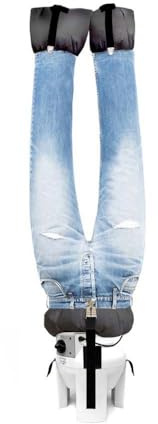 Bügelpuppe trocknet und bügelt automatisch Hosen Jeans Sie frischt auf und desinfiziert Kleidung und Stoffe 3 Programme Bügelpuppe 4 in 1 Energieklasse A ++ Modell SA08 ECO INOX Garantie 5 Jahre