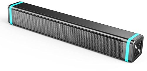 Ordenador Altavoces inalámbricos Bluetooth Ordenador Soundbar, Gaming Altavoces para PC Ordenador LoudSpeakers para Desktop (Versión estándar)