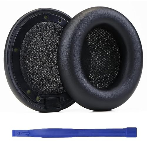 Aiivioll Studio Pro, cuscinetti di ricambio per cuffie Beats Studio Pro Wireless On-Ear, cuscinetti auricolari con morbida pelle proteica, isolamento acustico in memory foam (nero)