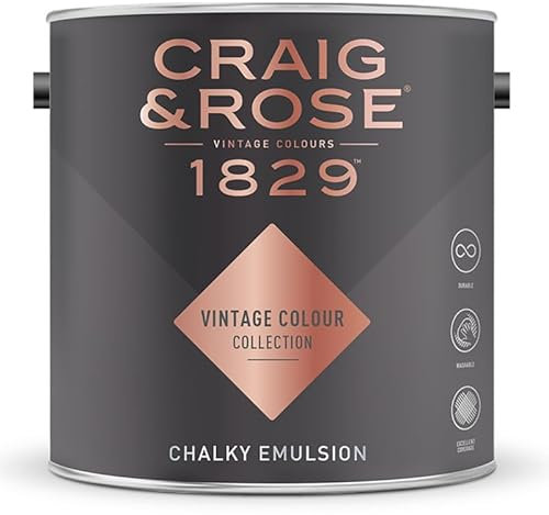 Craig and Rose 1829 Chalky Emulsion Paint, 50ml (Swedish Blue)