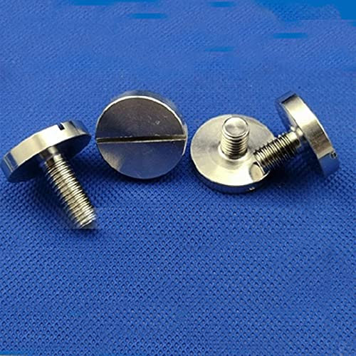 Hält Dinge fest 2 stücke Schlitzschlitz Schraube GB833 Schlitz Große Zylinderkopfschraube M3 M4 M5 Geeignet für viele Einsatzorte(M5 x16mm)