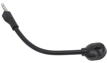 Microfono da Gioco Sostitutivo per Arctis 1, Microfono da Gioco Staccabile Jack da 3,5 Mm con Cappuccio in Spugna, Cuffie da Gioco per Computer PC Microfono Sostitutivo con