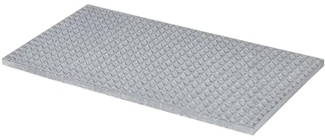 RESKRAT Gitterrost L-1200 B-600 mm | 30x2 mm Gitterroststufe verzinkt Lichtgitterrost Podest Treppenstufen