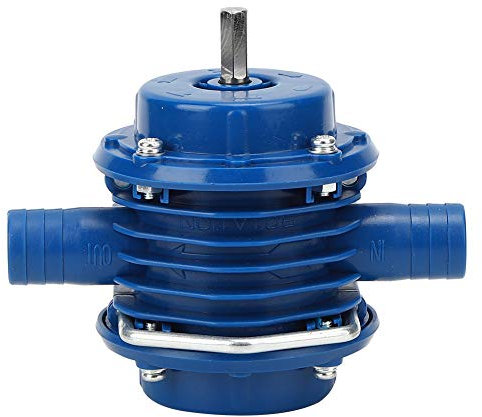 Tragbare Elektrobohrpumpe, selbstprimierende Handpumpe, Wassertransferpumpe, 0,3 -Zoll -Bohrdurchmesser für Wasser und Flüssigkeitsübertragung für Haus- und Außenanwendungen