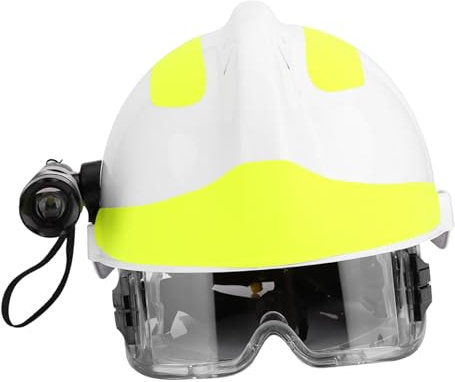 Gralara Schutzbrillen-Kit mit Lampe für Bau- und Ingenieurprojekte, Silbergelb