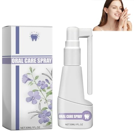 Spray para el Cuidado Bucal,Alivia el Dolor de las Encías,Spray Eliminar Aliento,Aerosol para el Cuidado Bucal Aliviar,Reparación de Encías 30ML
