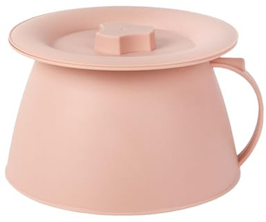 Cubo Urinario Bacinilla, Cubo De Cama, Orinal Portátil, Cuña | Escupidera De Cama De 1,5 L Con Asa Para Exterior Para Hombres, Mujeres, Jóvenes, Adolescentes, Niñas, Familia, Hijos Y