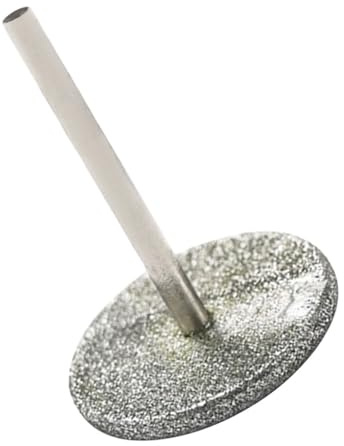 TOVINANNA Punta Fresa Unghie in Acciaio per Lucidatura Limatura e Rifinitura Professionale Unghie Strumento Resistente per Nail Art e Pedicure