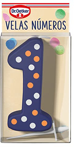Candele numero 1 Dr. Oetker