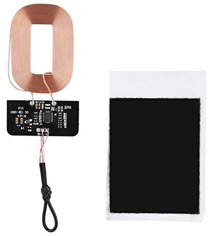 Qi Wireless-Platine, 5V 1A DIY Qi-Standard-Ladegerät-Empfangsmodul Spulenempfängermodul-Platine, Wireless-Ladegerät-Sendermodul DIY-Wireless-Ladeteile