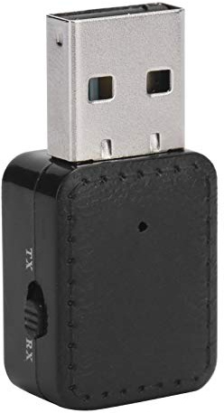 Adaptador Bluetooth 5.0, transmisor Receptor de Audio USB, Adaptador de música de Altavoz 2 en 1, Plug and Play, Compatible con la Gran mayoría de Productos de protocolo Bluetooth
