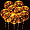 Ballons LED de 10 pièces, à hélium, transparents, 50,8 cm, 15 pièces, ballons à bulles brillants avec guirlande lumineuse pour Noël, mariage, anniversaire, Saint-Valentin, décoration de fête