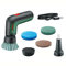 Bosch Cepillo de Limpieza Eléctrico UniversalBrush, con Batería de 3.6 V Integrada, 1 Cable Micro USB y 4 Accesorios de Limpieza, Caja Cartón + Almohadilla Cocina para el Cepillo Limpieza Eléctrico