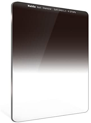 Haida Weicher ND16-Verlaufsfilter, 150 x 170 mm, GND-Filter, weicher Grad, ND16-Filter, mehrfach beschichtet