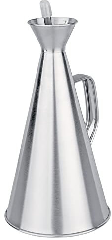 TIENDA EURASIA - Aceitera Antigoteo de Acero Inoxidable, Dispensador de Aceite Elegante (250 ml)