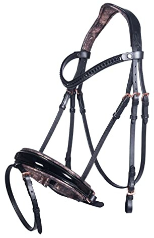 HKM Sofia Trense Schwarz/Rosegold Pony
