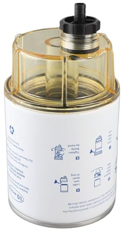 Kraftstofffilter-Wasserabscheider, mit Durchsichtiger Schüsselbaugruppe, Ersetzt für 35-60494-1, S3213, B32013, 18-7932-1,18-7932,18-7928-1,18-7928,35604941. Passend für