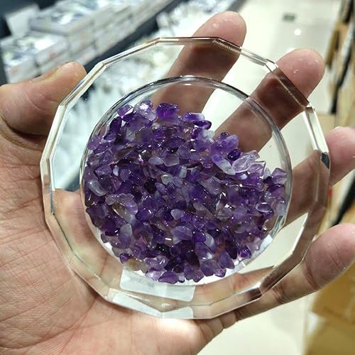 Dessous de Verre en Gravier de Cristal Naturel Dessous de Verre en Pierres de Cristal Collecte à Domicile